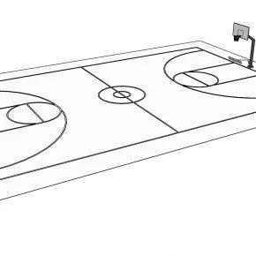 篮球场地标准尺寸画法清晰易懂-第2张图片-www.211178.com_果博福布斯